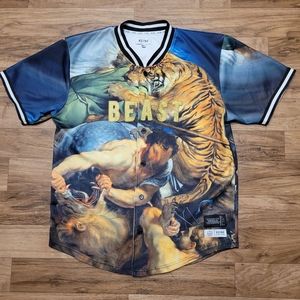 RS1NE " BEAST" BASEBALL Shirt Sz 2xl